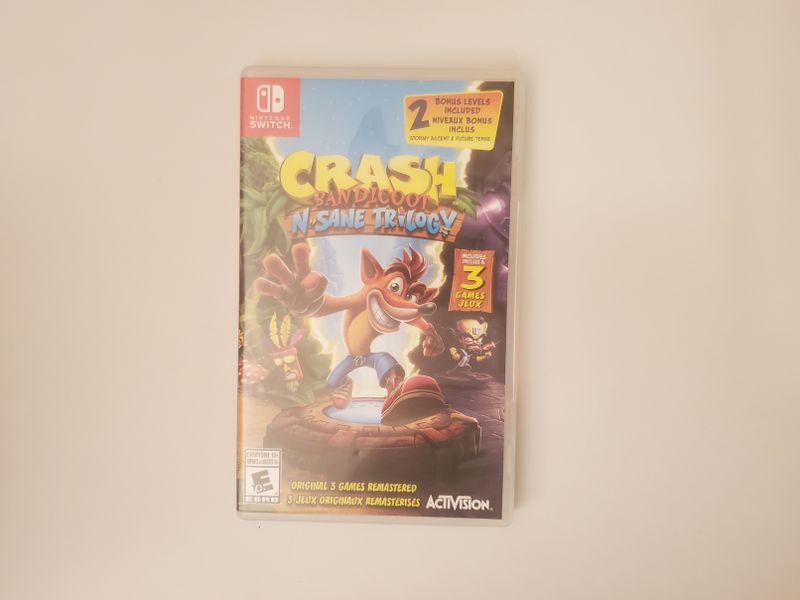 Nintendo Switch Crash Bandicoot N. Sane Trilogy video game