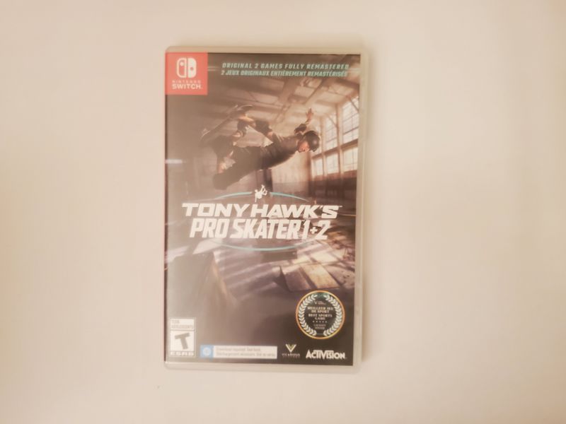 Nintendo Switch Tony Hawk's Pro Skater 1 + 2 video game