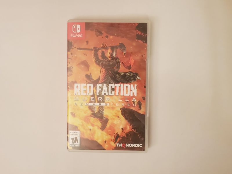 Nintendo Switch Red Faction Guerrilla Re-Mars-tered video game