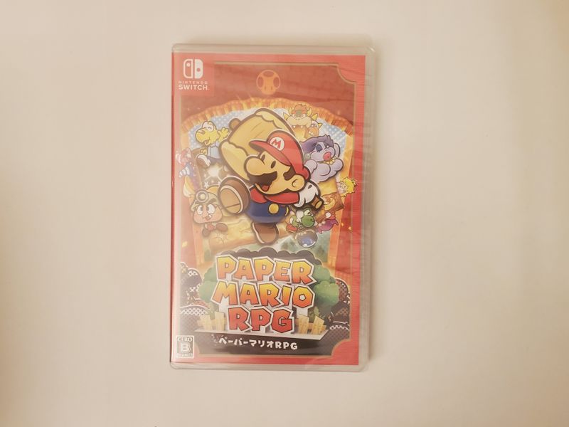 Nintendo Switch Paper Mario RPG (Japanese Release) video game