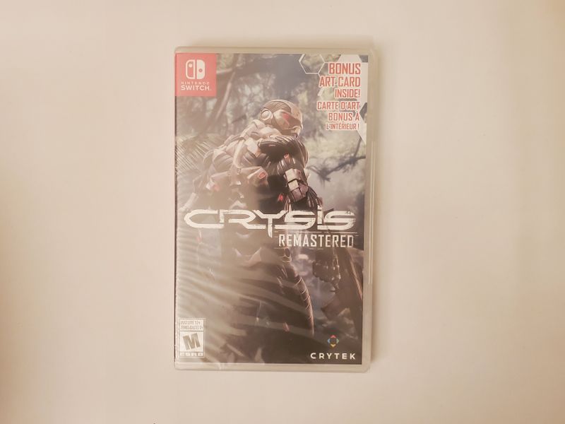 Nintendo Switch Crysis Remastered (Bonus Art Card Inside) video game