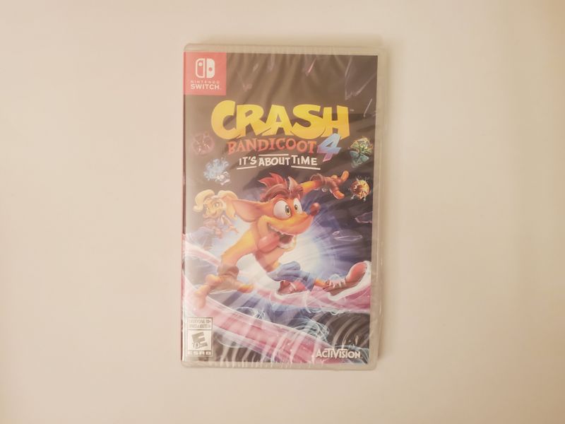 Nintendo Switch Crash Bandicoot 4: It's About Time video game