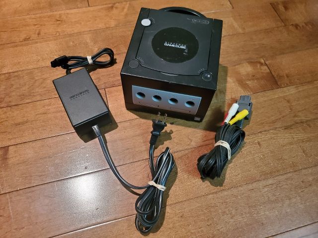 Nintendo Gamecube System Console Black video game
