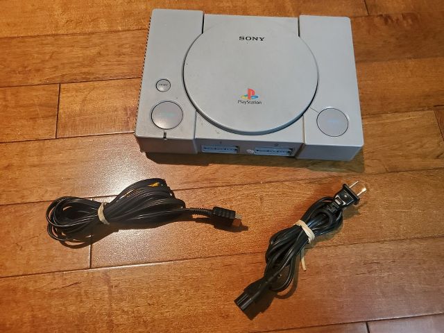 Sony Playstation 1 System Console Grey video game