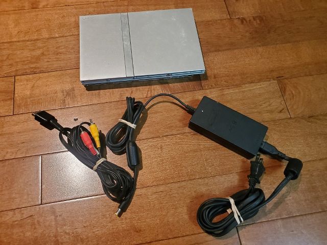 Sony Playstation 2 System Console Slim Silver video game