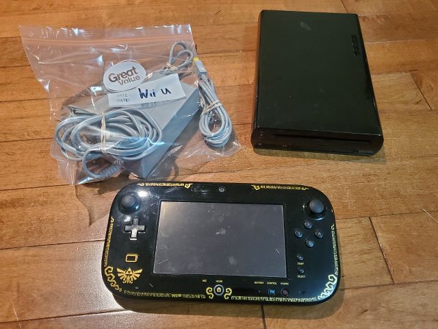 Nintendo Wii U System Console Zelda Wind Waker video game