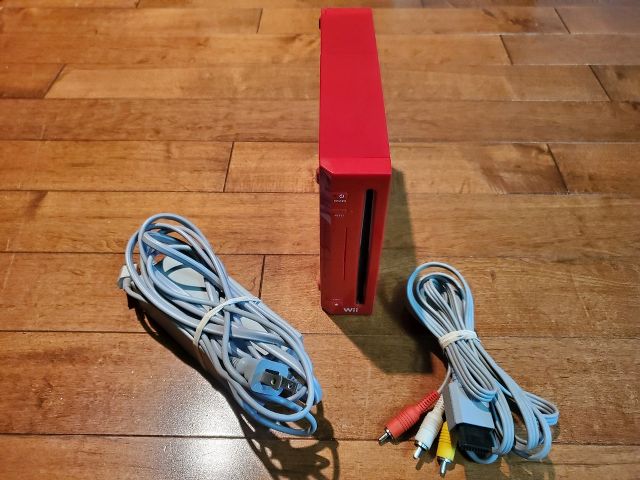 Nintendo Wii System Console Red video game