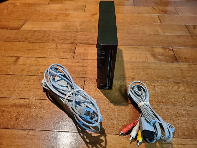 Nintendo Wii System Console Black video game