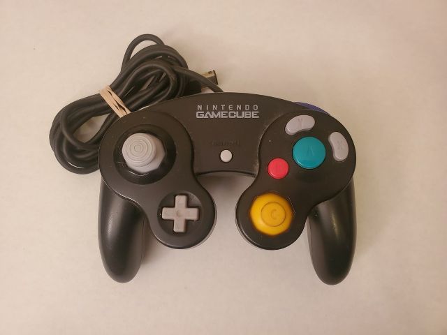 Nintendo Gamecube Black Controller video game