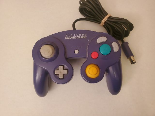 Nintendo Gamecube Purple Controller video game