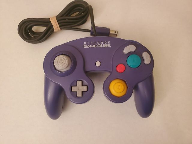 Nintendo Gamecube Purple Controller video game