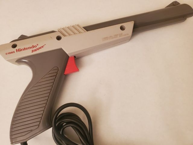 Nintendo NES Gray Zapper video game