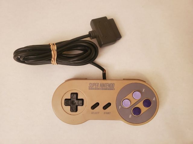 Nintendo SNES Original Controller video game