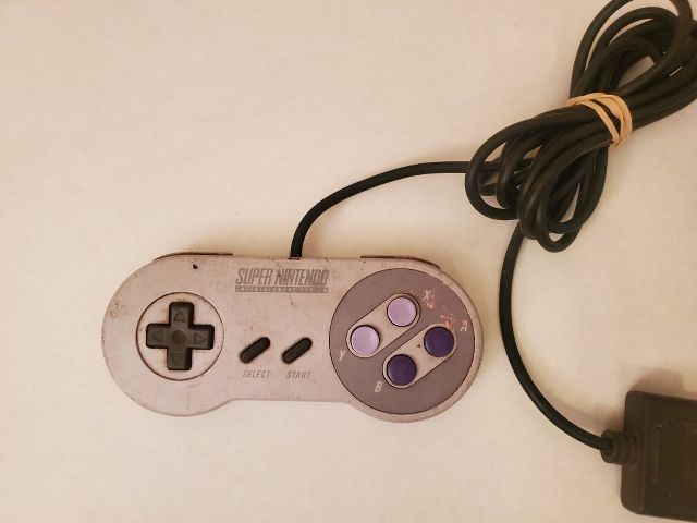Nintendo SNES Original Controller video game