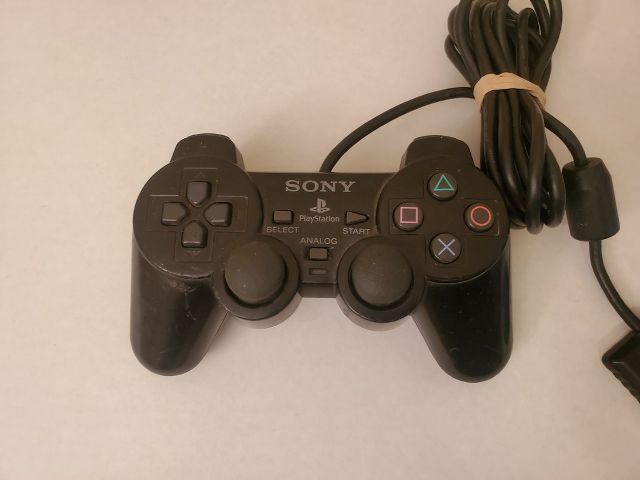 Sony Playstation 2 Black Wired Controller video game