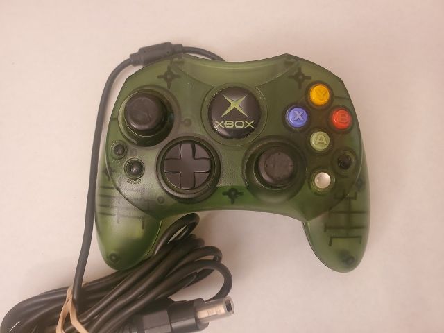 Microsoft Xbox Green Xbox Controller S video game