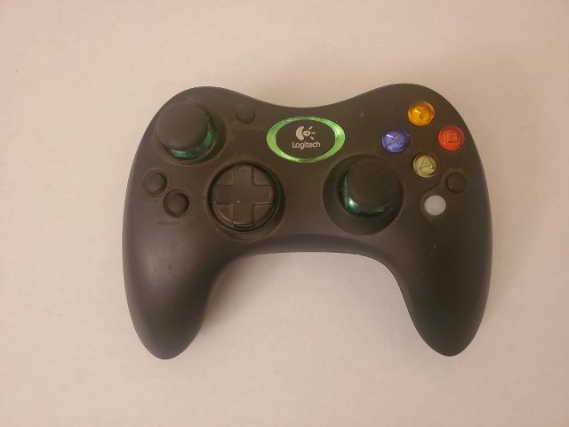 Microsoft Xbox Logitech Cordless Precision Controller video game
