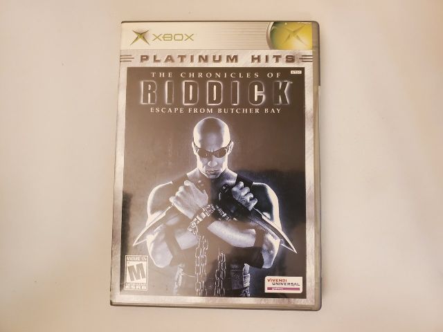 Microsoft Xbox The Chronicles of Riddick: Escape from Butcher Bay - Platinum Hits video game
