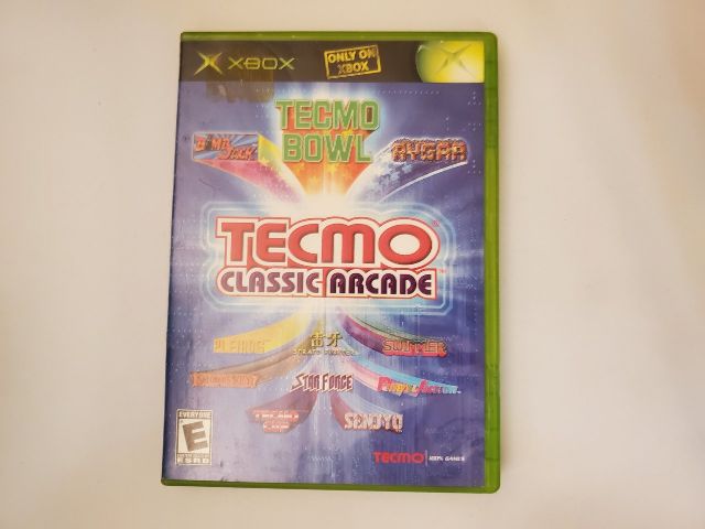 Microsoft Xbox Tecmo Classic Arcade video game