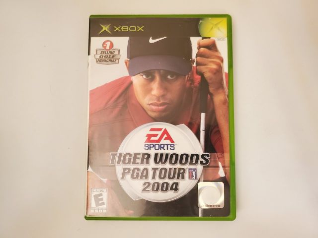 Microsoft Xbox Tiger Woods PGA Tour 2004 video game