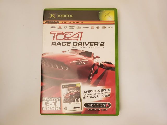 Microsoft Xbox TOCA Race Driver 2: Ultimate Racing Simulator video game