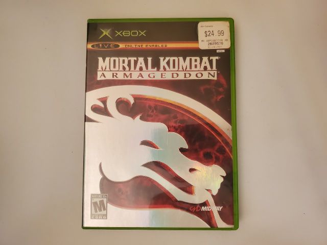 Microsoft Xbox Mortal Kombat: Armageddon video game