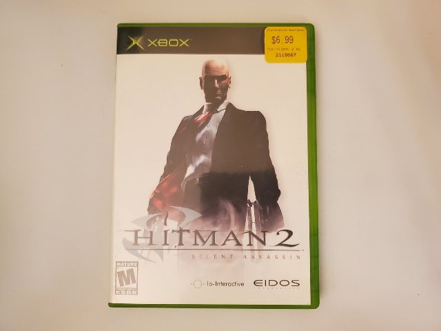 Microsoft Xbox Hitman 2 Silent Assassin video game