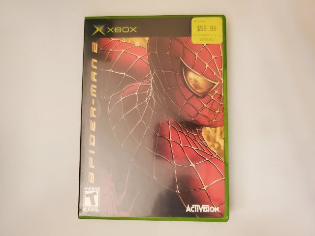 Microsoft Xbox Spider Man 2 video game