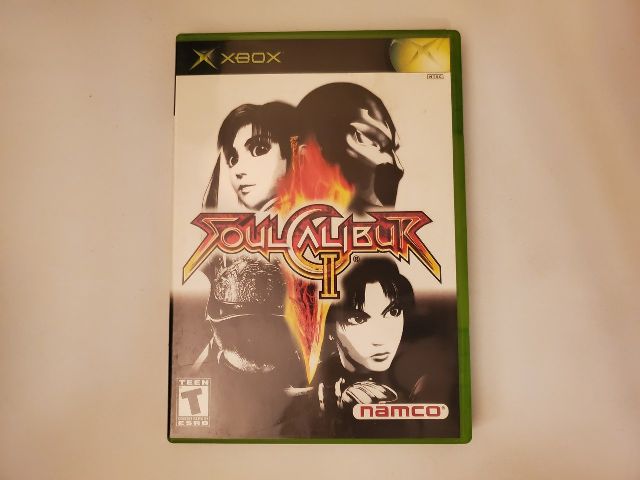 Microsoft Xbox Soul Calibur II video game