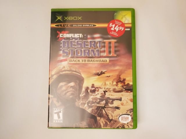 Microsoft Xbox Conflict: Desert Storm II Back to Baghdad video game