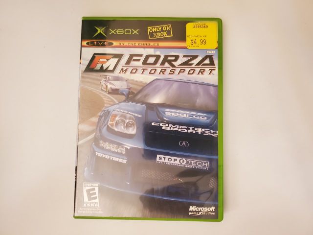 Microsoft Xbox Forza Motorsport video game