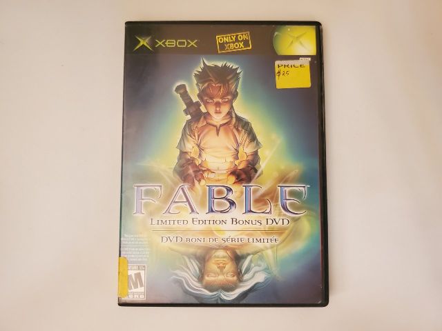 Microsoft Xbox Fable: Limited Edition Bonus DVD video game