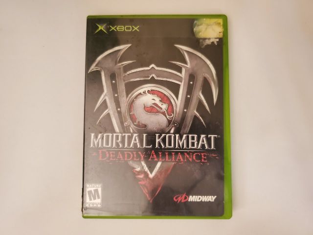 Microsoft Xbox Mortal Kombat: Deadly Alliance video game