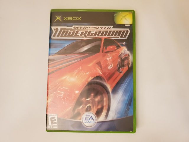 Microsoft Xbox Need for Speed Underground video game