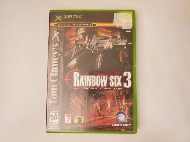 Microsoft Xbox Tom Clancy's Rainbow Six 3 video game