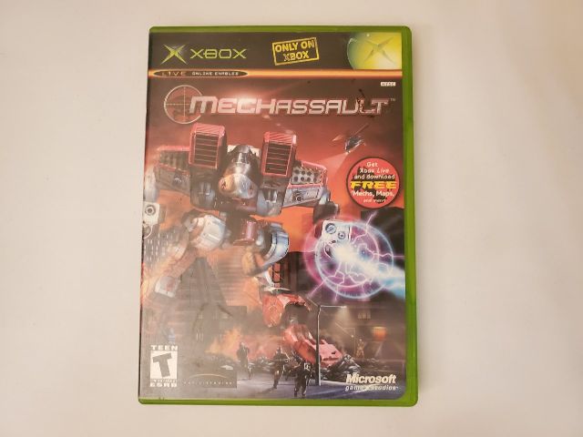 Microsoft Xbox Mechassault video game