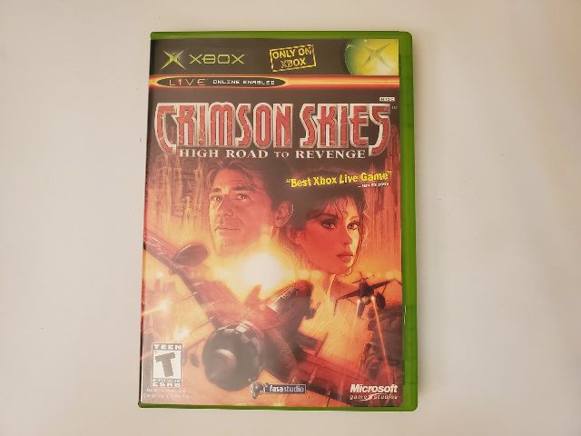 Microsoft Xbox Crimson Skies High Road to Revenge video game
