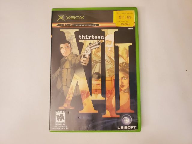 Microsoft Xbox Thirteen XIII video game