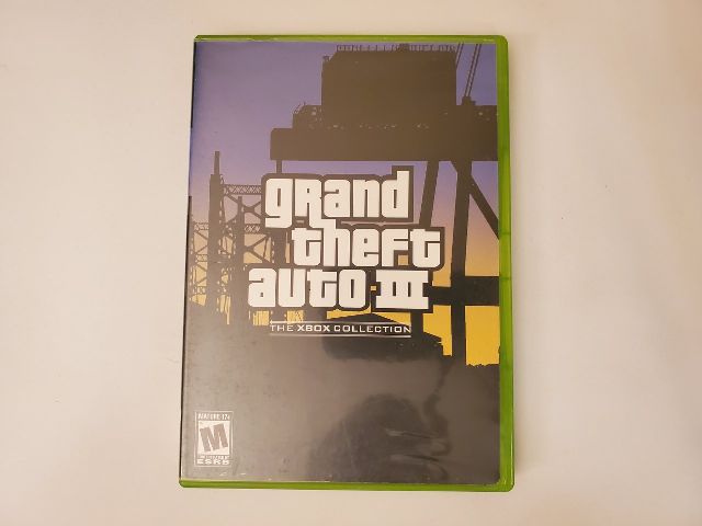Microsoft Xbox Grand Theft Auto III video game