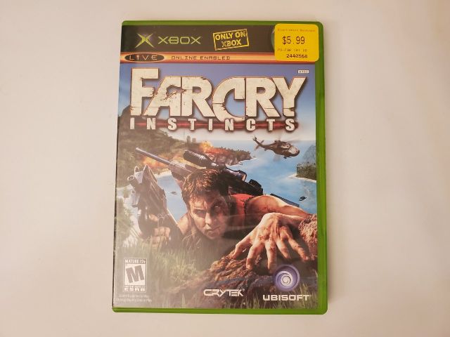 Microsoft Xbox Farcry Instincts video game