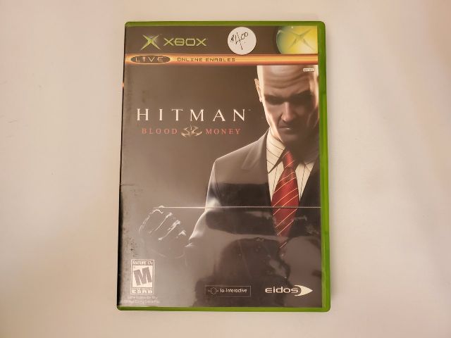 Microsoft Xbox Hitman Blood Money video game