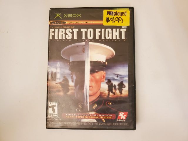 Microsoft Xbox First to Fight video game