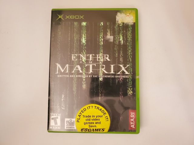 Microsoft Xbox Enter The Matrix video game
