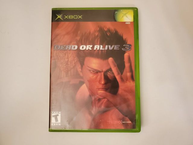 Microsoft Xbox Dead or Alive 3 video game