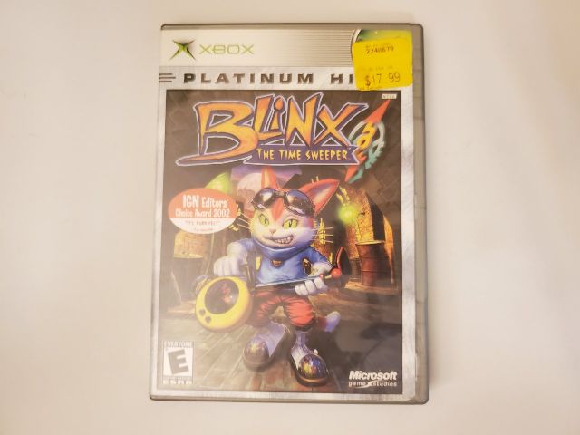 Microsoft Xbox Blinx: The Time Sweeper (Platinum Hits) video game