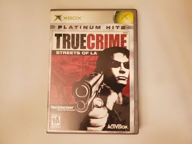 Microsoft Xbox True Crime Streets of LA Platinum Hits video game