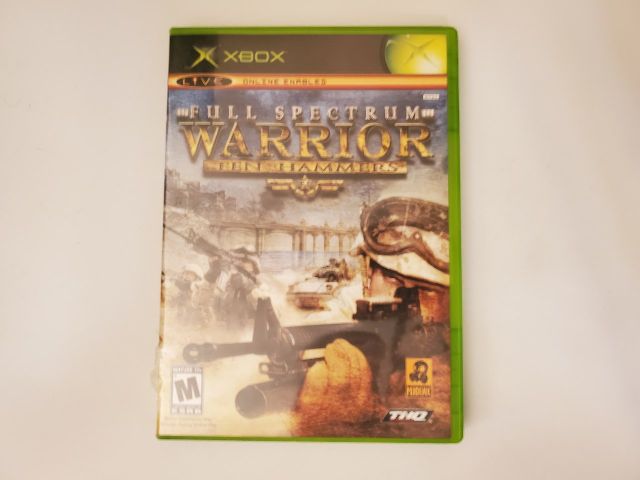 Microsoft Xbox Full Spectrum Warrior Ten Hammers video game