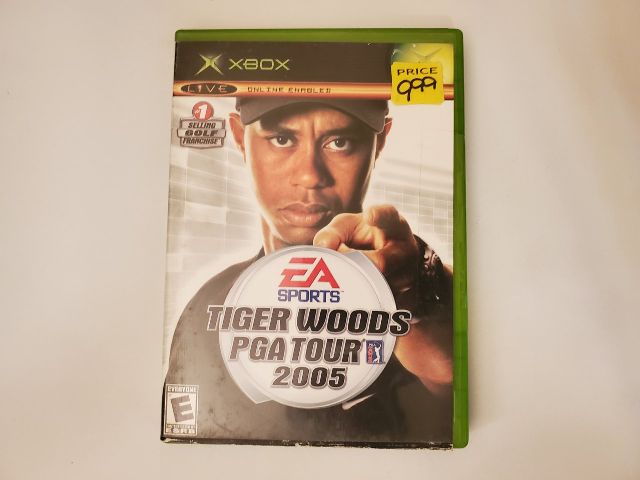 Microsoft Xbox Tiger Woods PGA Tour 2005 video game