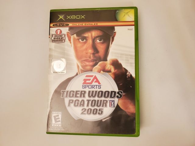 Microsoft Xbox Tiger Woods PGA Tour 2005 video game