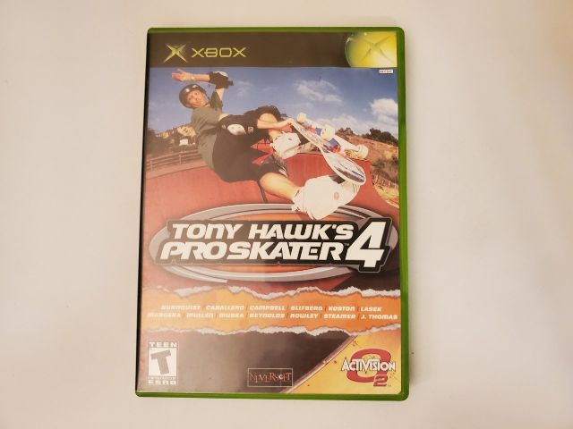 Microsoft Xbox Tony Hawk's Pro Skater 4 video game